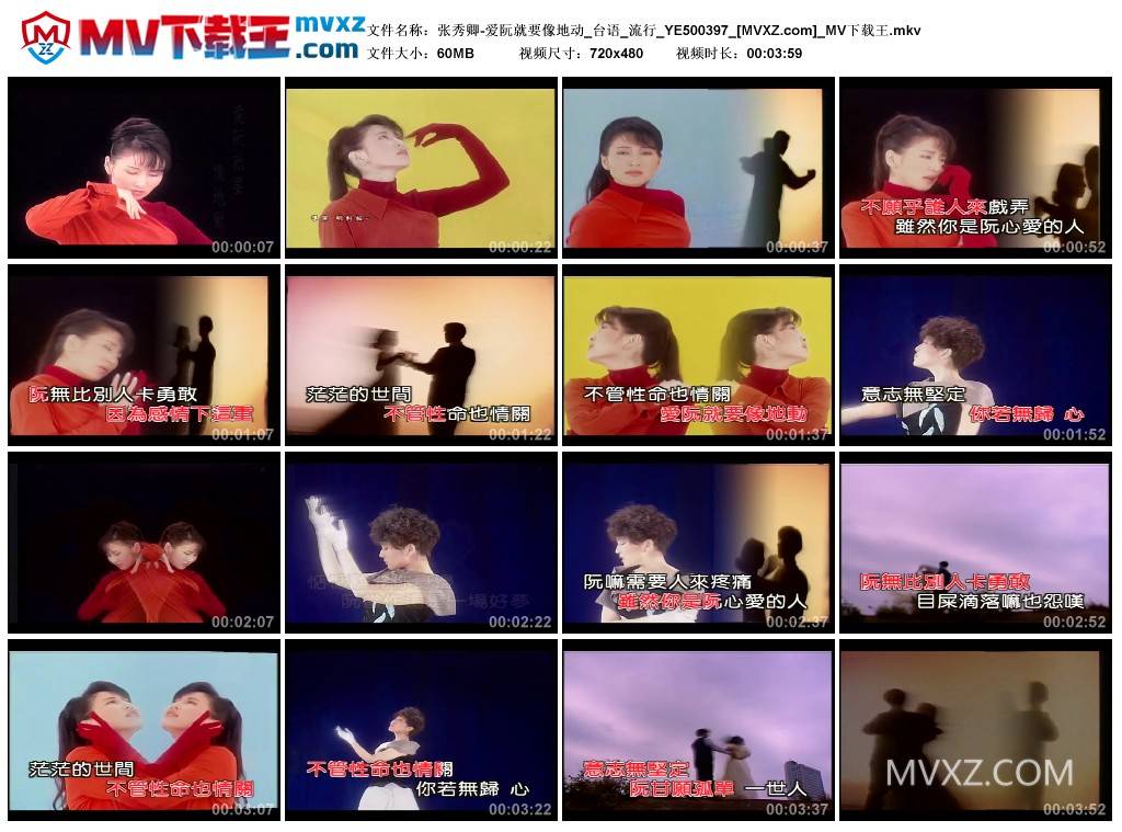 张秀卿-爱阮就要像地动_台语_流行_YE500397